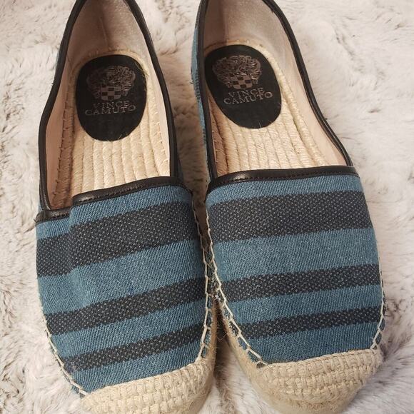 VINCE CAMUTO MAPPEN WOMENS PLATFORM SLIP ON SIZE 7.5 - Picture 6 of 8